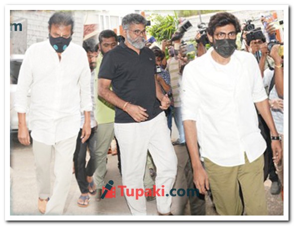 Celebs At Indra Devi Last Rites